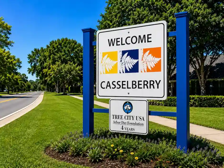 Casselberry welcome sign