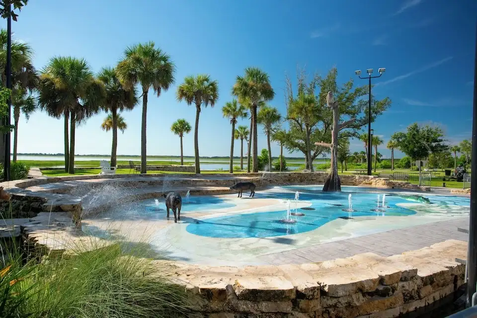 Kissimmee pressure washing service area