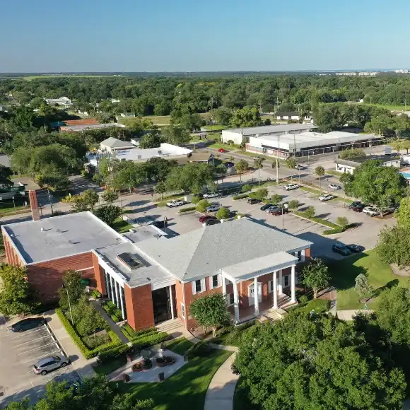 Apopka Town Hall aerial exterior