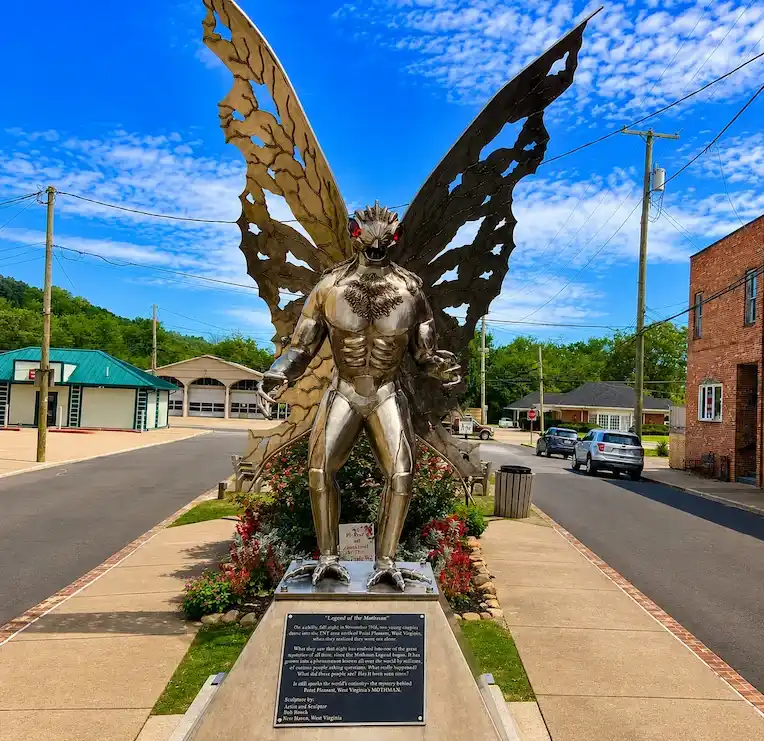 Clermont Moth Man exterior