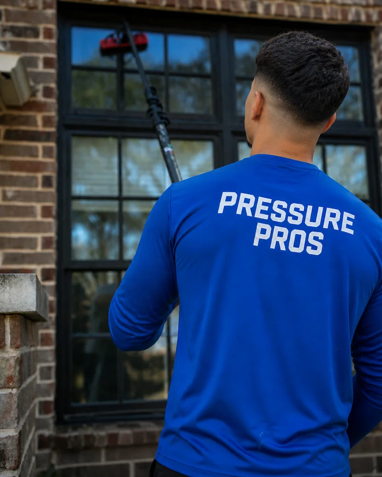 Commercial window cleaning service results
