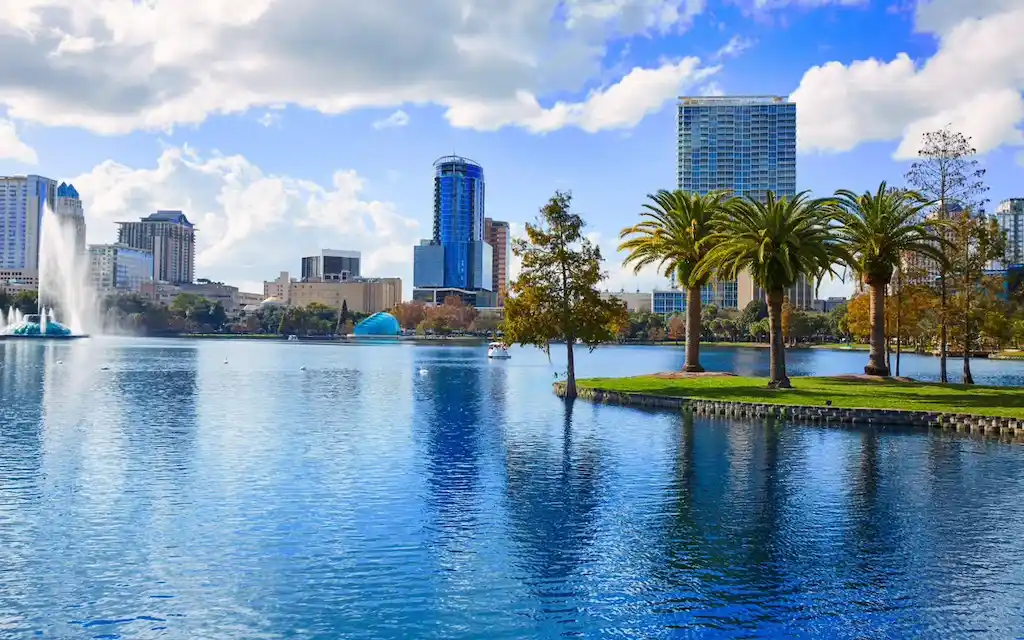 Orlando pressure washing service area