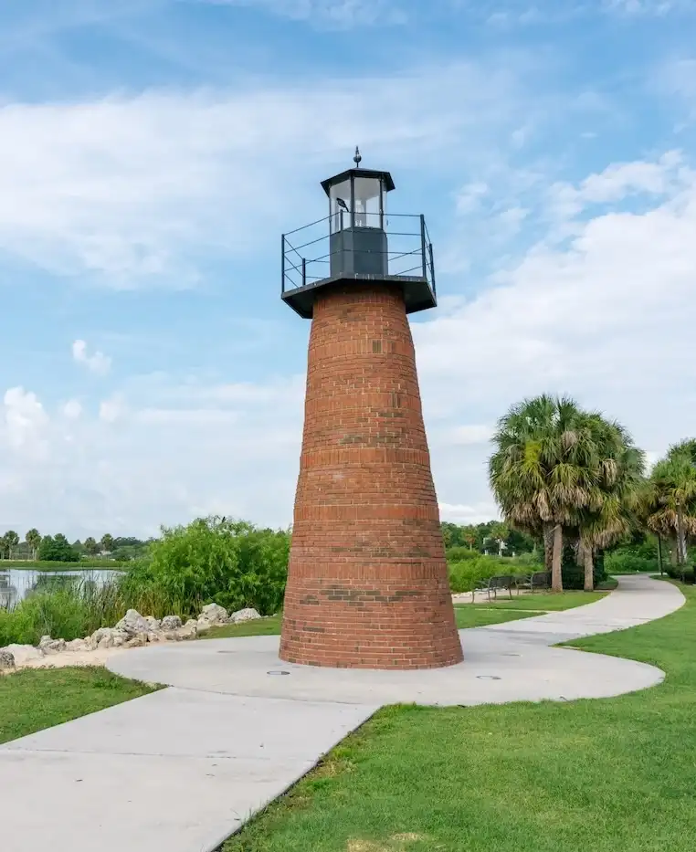Kissimmee Lakefront Park lighthouse