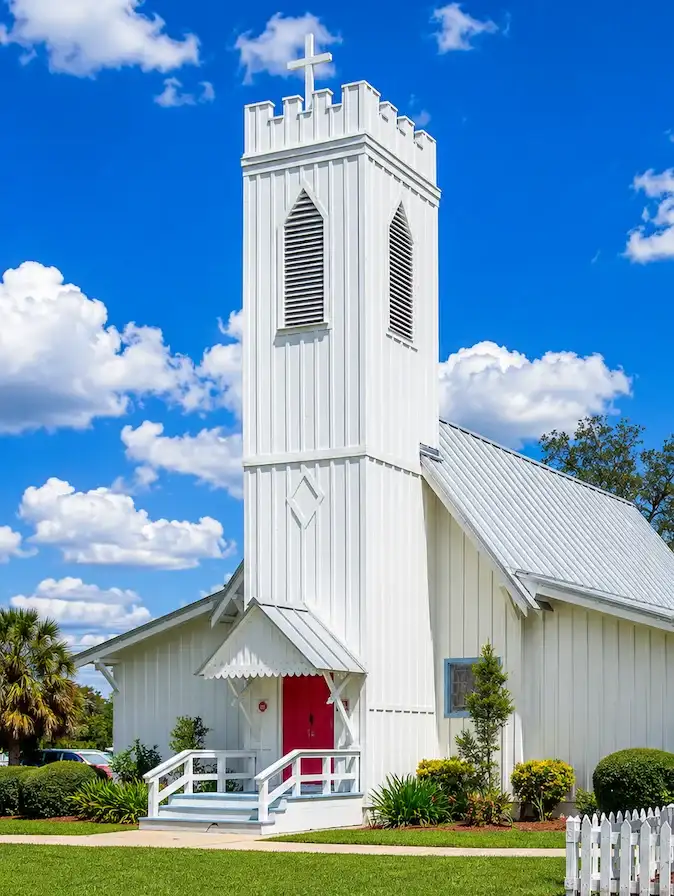 Longwood church exterior
