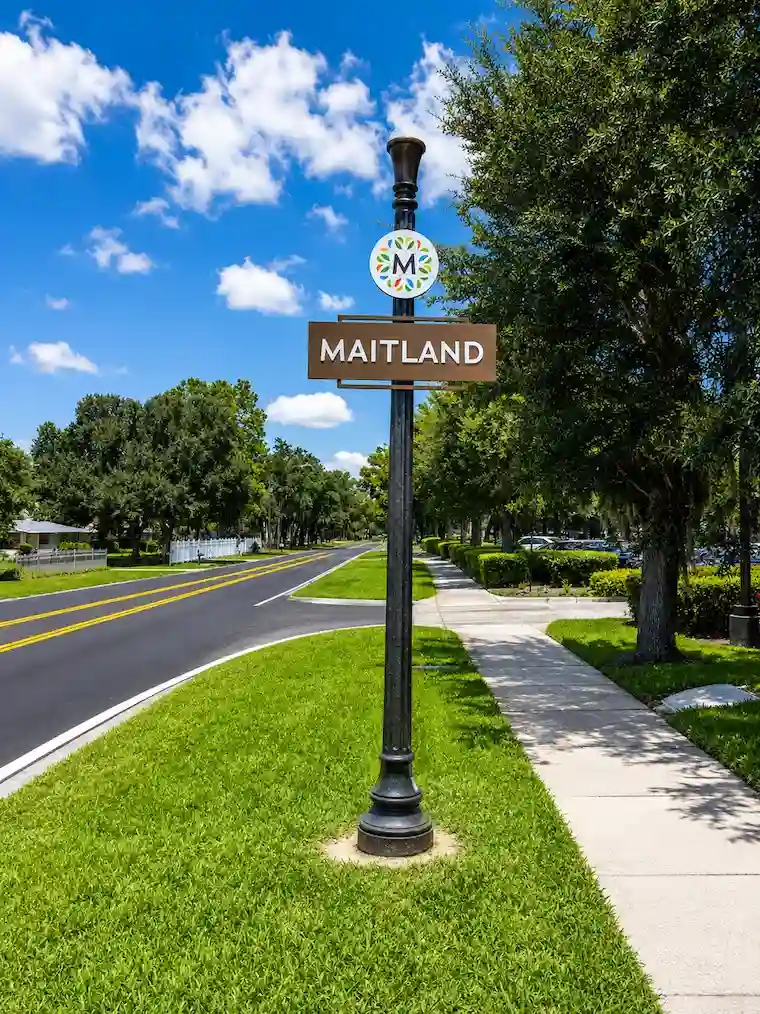 Maitland sign exterior