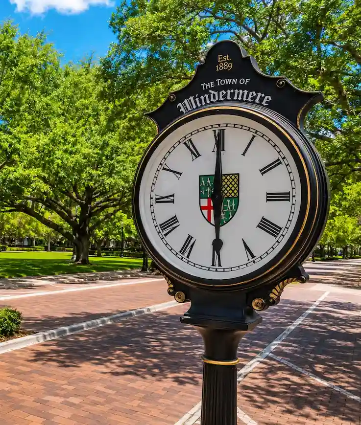Windermere clock exterior cleaning service