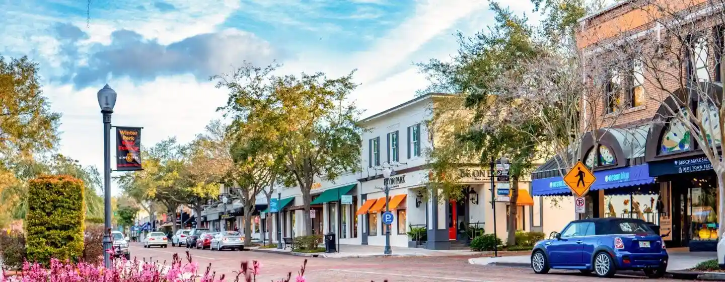 Winter Park pressure washing service area